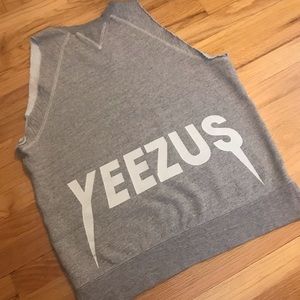 Yeezy Yeezus Merch Cutoff Sweatshirt